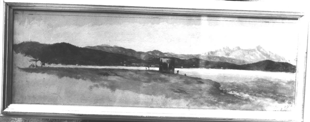 Marina con pescatori - Palazzo Comunale, La Spezia